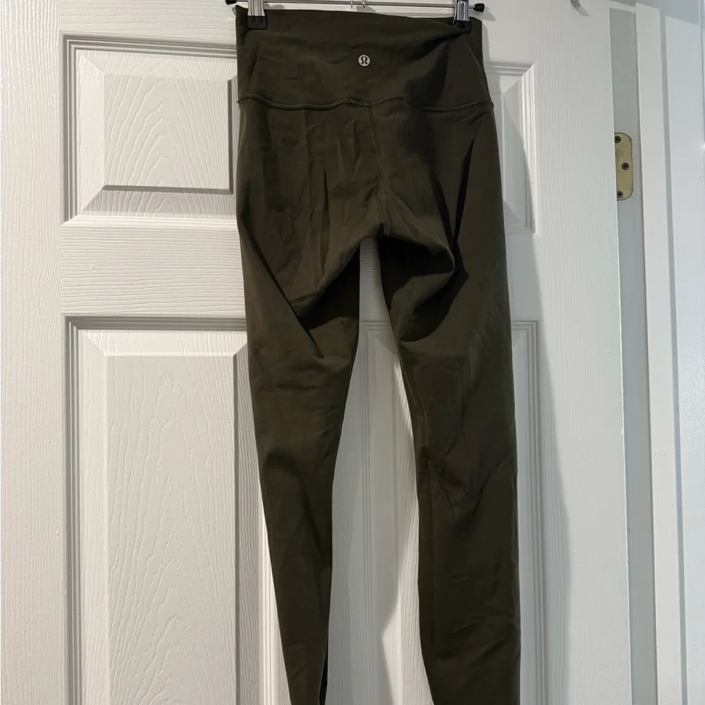 lululemon athletica Forest Green Leggings - Picture 3 of 4
